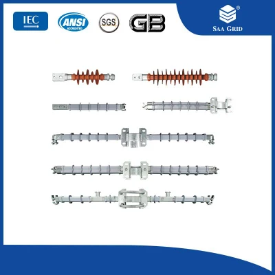 Isolateur composite à bras transversal haute tension de sortie d'usine